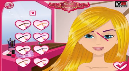 Captura de pantalla - Cambio de look de Barbie: Primera cita